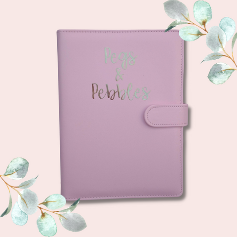 Personalised PU leather binder & Order Forms