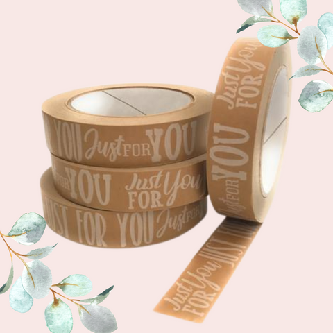 Just For You Kraft Paper Tape Self-Adhesive