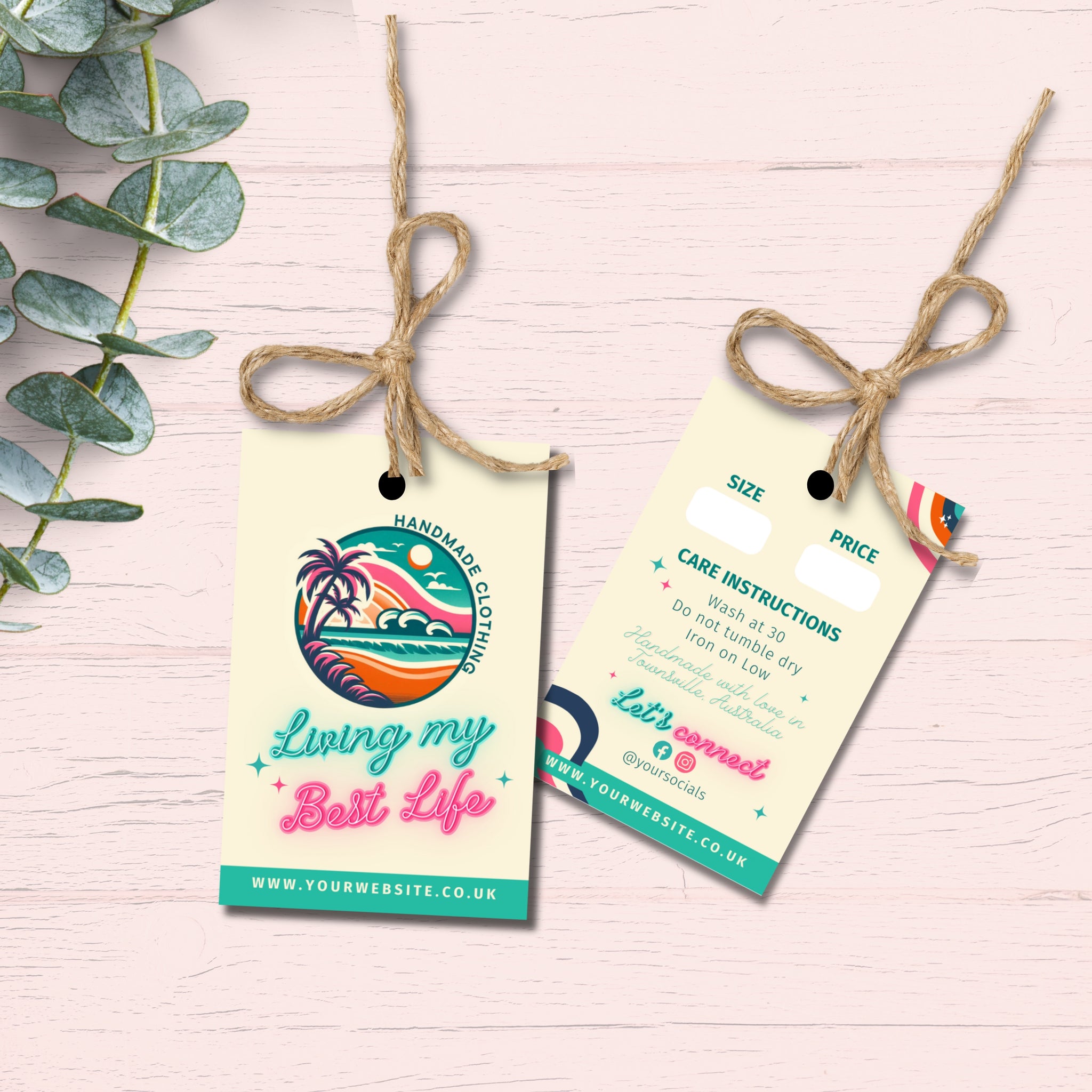 NEW DESIGN SILK Swing Tags