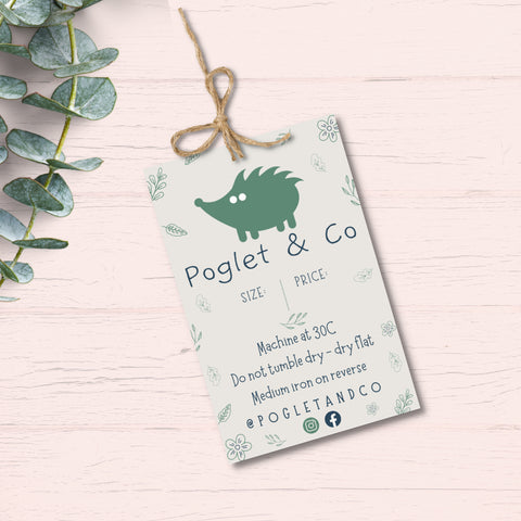 RE ORDER Recycled Swing Tags