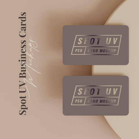 Spot UV Business cards