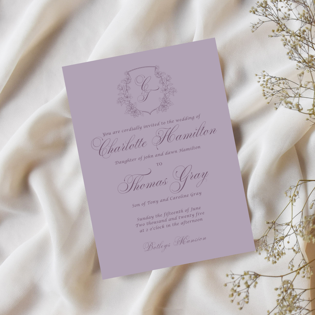 Invitation - Regency