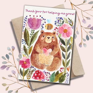 Seeded Greeting Cards - Teacher appreciation